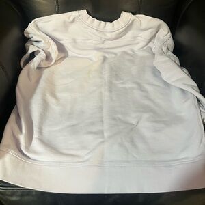 lululemon athletica Women's Light Plum Crew Pullover Sweatshirt